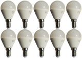 G45 ball bulb 10 pieces | E14 LED lamp 6W=50W | cool white 4000K