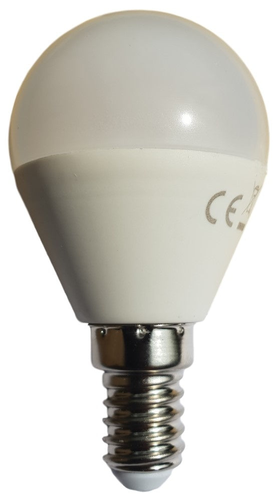 G45 kogellamp | E14 LED lamp 6W=50W | koelwit 4000K