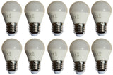 G45 kogellamp 10 stuks | E27 LED lamp 6W=50W | warmwit 3000K - LEDPLANET.NL