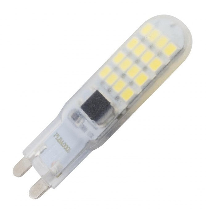 G9-Stecklampe | LED 5W=50W Halogen | Kaltweiß 4000K | dimmbar - Triac | 230V