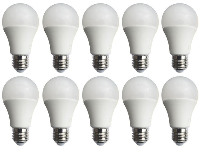 Gloeilamp E27 10 stuks | A60 LED 20W=126W - 2000 Lumen | daglichtwit 6400K - LEDPLANET.NL