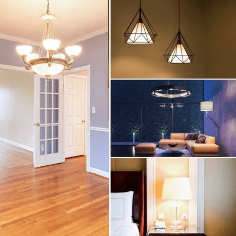 Dimmable warm-white E27 bulb | A60 LED 6W~600Lm=51W halogen lighting | clear glass - 2700K - LEDPLANET.NL