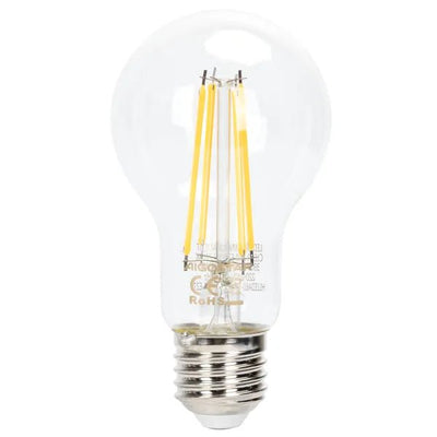 Glühlampe E27 dimmbar warmweiß | A60 LED 6W~600Lm=51W Halogenbeleuchtung | klares Glas - 2700K - LEDPLANET.NL