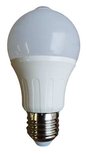 E27 warm white light bulb with IR sensor | LED 12W=100W traditional light | 3000K - 230V - LEDPLANET.NL