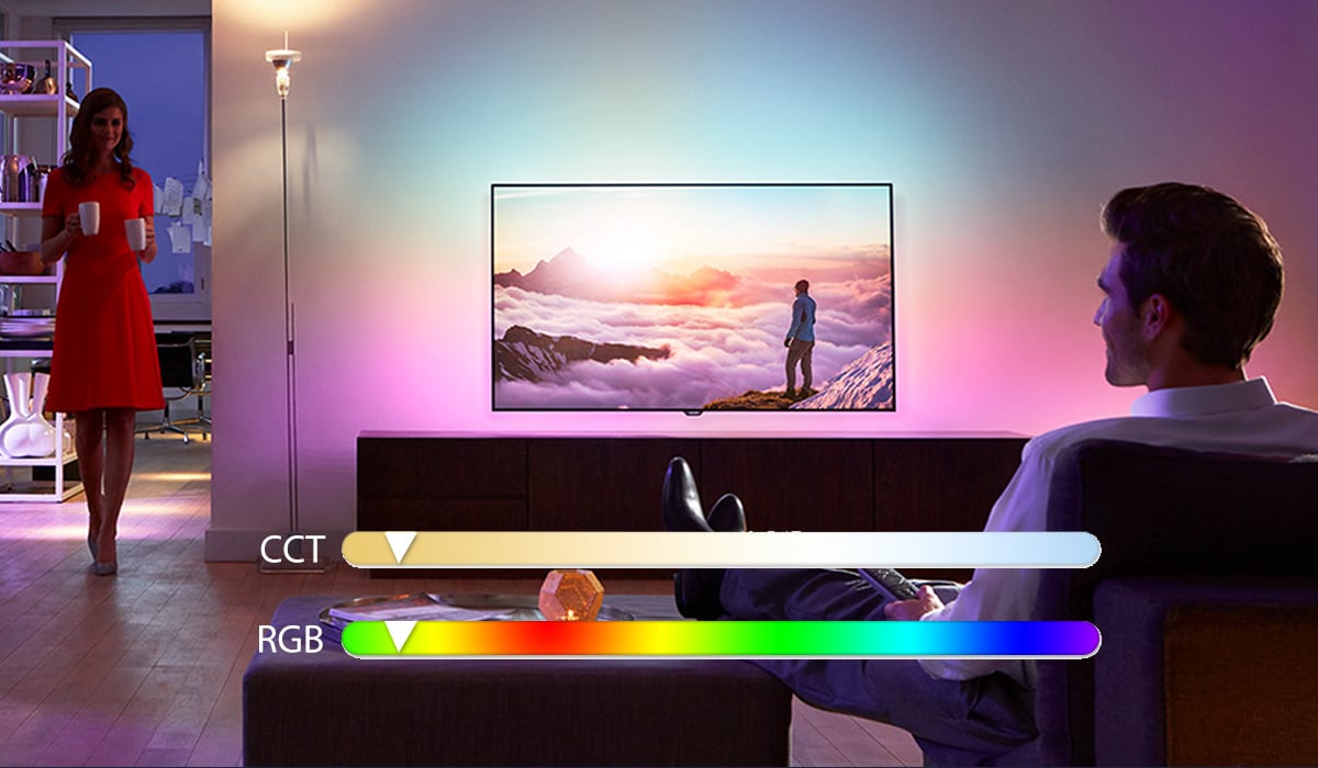 Gloeilamp E27 WiFi RGB+CCT 3000K - 6500K | RGB - warmwit - daglichtwit - LED 9W=60W gloeilamp - LEDPLANET.NL