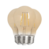 LED filament gloeilamp 40W 470lm 2700K IP20 pack van 3
