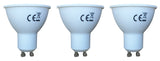 GU10 Spot 3 Stück | PAR16 Bajonettverschluss | 3W=20W | warmweiß 3000K