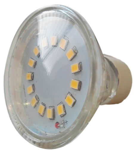 LED lamp GU10 | PAR16 bayonet lock | 3W=30W | warm white 2700K