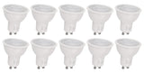 GU10 spot dimbaar 10 stuks warmwit | PAR16 bajonetsluiting | LED 7W~650Lm=50W halogeenverlichting | 3000K Triac - 230V