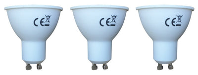 GU10 spotlight, pack of 3 | PAR16 bayonet fitting | 3W=20W | daylight white 6400K - LEDPLANET.NL