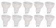 GU10 spot warmwit dimbaar - 10 stuks PAR16 bajonetsluiting | LED 6W ~ 510Lm = 42W halogeenlicht 120° - 2700K 230V - LEDPLANET.NL