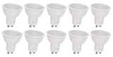 GU10 spot warmwit dimbaar - 10 stuks PAR16 bajonetsluiting | LED 6W ~ 510Lm = 42W halogeenlicht 120° - 2700K 230V - LEDPLANET.NL