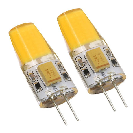GY6.35 steeklampje | LED 2W=25W halogeenlicht - 250 Lumen | warmwit 3000K | 12V AC - LEDPLANET.NL