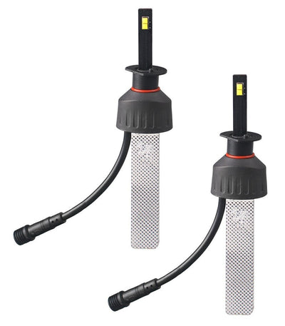 Kit de phares H1 - blanc lumière du jour 5700 K - 60 watts et 5200 lm | 12 V et 24 V CC - refroidissement passif - LEDPLANET.NL