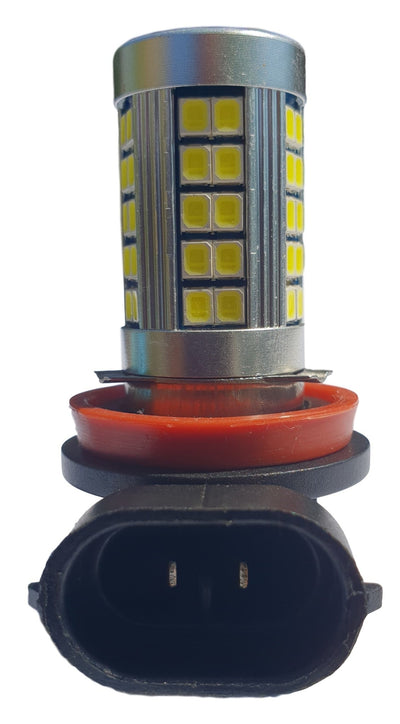 H11-Scheinwerfer 2 Stück | 55 – SMD-Tageslichtweiß 6000K mit Linse | 12 V – LEDPLANET.NL