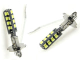 H3 car bulb 2 pieces | 32-SMD LED daylight white 6000K | 3.5W - 12V