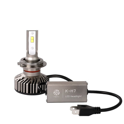 H7 headlight set - CAN bus - daylight white 5700K - 40 Watt & 5200 lm/piece | 12VDC - active cooling - LEDPLANET.NL