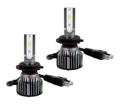 H7 headlight set daylight white 6500K - 50 watts & 5000 lm/unit | 12V & 24V DC - active cooling - LEDPLANET.NL