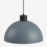 Hanglamp bowl LED in grijs met een moderne en strakke uitstraling