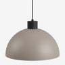 Studio Monton hanglamp bowl led met een strakke, ronde vorm en een neutrale kleur