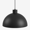 Zwarte hanglamp bowl led met een strakke en moderne uitstraling voor stijlvolle interieurs