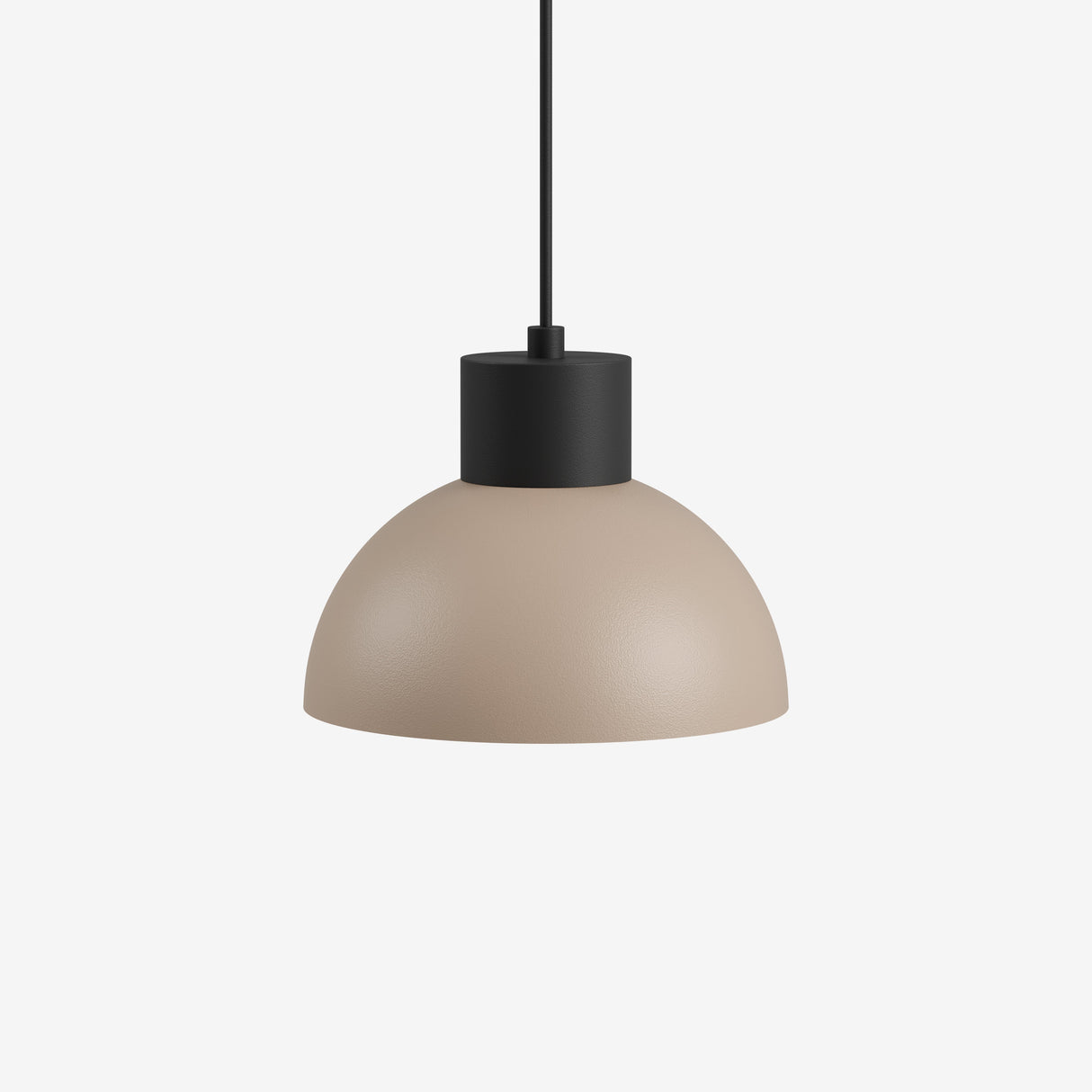 Hanglamp Desert Dawn van Studio Monton met een strakke, matte afwerking en zwart ophangsysteem