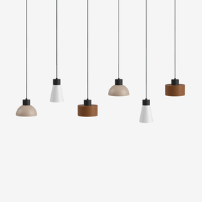 Suspension Desert Dawn disponible en différentes couleurs, parfaite pour les intérieurs modernes
