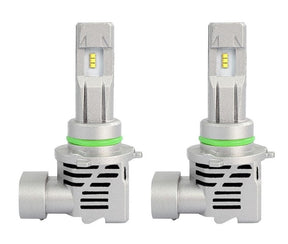 HB4 9006 headlight set daylight white 6500K - 50 Watt & 5000 lm/piece | 12V & 24V DC - active cooling - LEDPLANET.NL