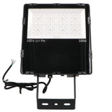 Hochleistungs-LED-Flutlicht 100 W – Wasserdicht (IP66) und korrosionsbeständig (C4) – Schwarz