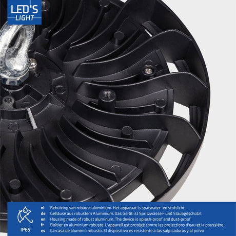 LED-Hallenleuchte 100 W – 11000 Lumen – 3000 K/4000 K/6000 K – IP65