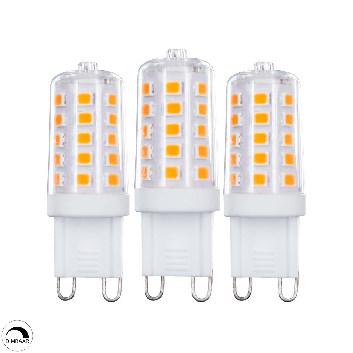 G9 LED Capsule 3 stuks - Warmwit 2700K - 3,5W - 300 Lumen - Dimbaar - DIMBAAR