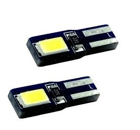 LED car lamp T5 CANBUS 2-SMD xenon white 6500K - 12V