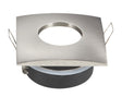 Inbouwframe 84mm x 84mm | vierkante inbouwspot rvs | boorgat Ø 75 mm - LEDPLANET.NL