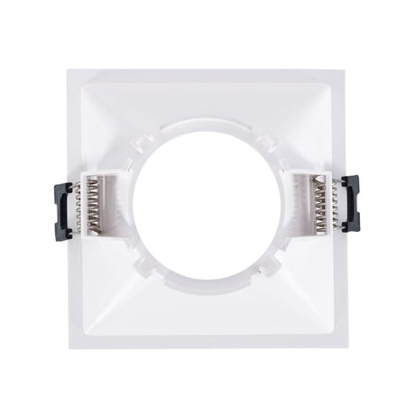 Inbouwframe 93 mm x 93 mm | vierkante verzonken inbouwspot zwart/wit | uitsparing 85 mm x 85 mm - LEDPLANET.NL