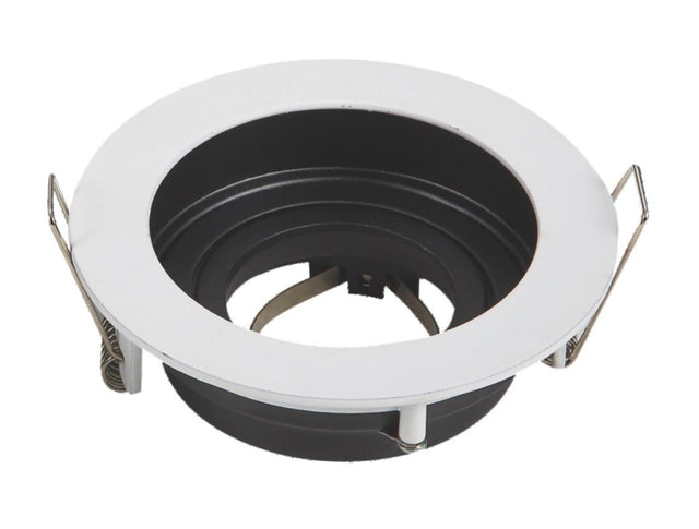 Inbouwframe Ø 100 mm | inbouwspot wit | boorgat Ø 90 mm - LEDPLANET.NL