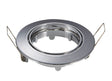 Inbouwframe Ø 82 mm | kantelbare inbouwspot chroom | boorgat Ø 74 mm - LEDPLANET.NL