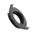 Inbouwframe Ø 90 mm | kantelbare inbouwspot zwart | boorgat Ø 70 mm - LEDPLANET.NL