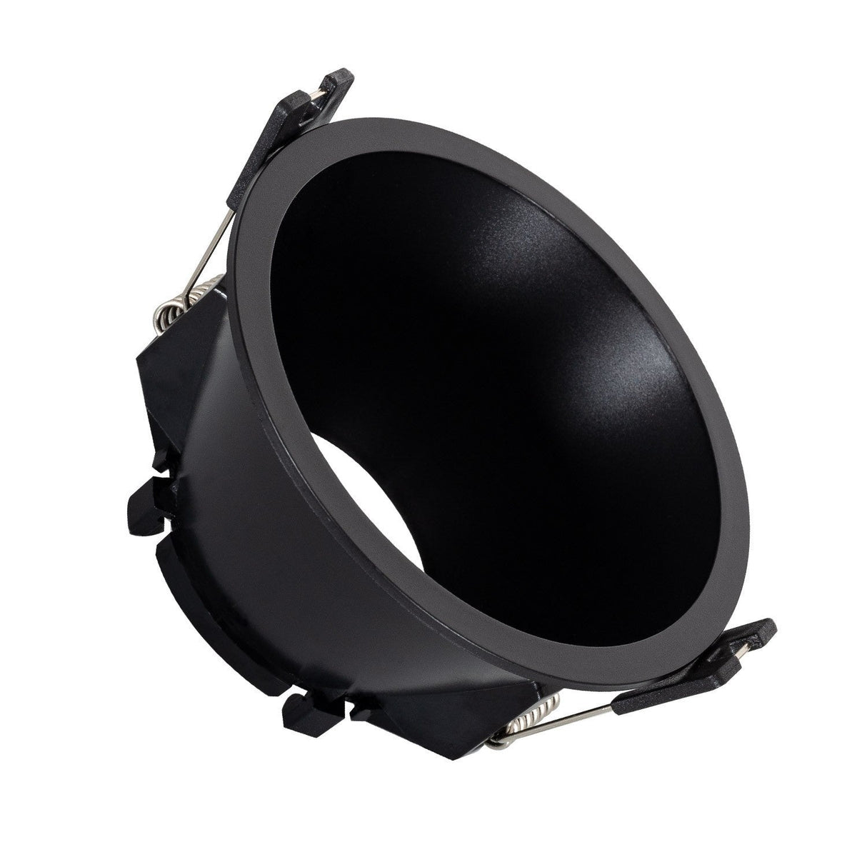 Inbouwframe Ø 93 mm | conische inbouwspot zwart | boorgat Ø 85 mm - LEDPLANET.NL