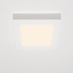 LED's Light LED Einbaustrahler quadratisch 15 cm - Dimmbar - Ein- und Aufbau - 1200 lm