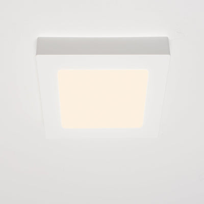 LED's Light LED Einbaustrahler quadratisch 15 cm - Dimmbar - Ein- und Aufbau - 1200 lm