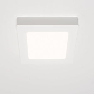 LED's Light LED Einbaustrahler quadratisch 15 cm - Dimmbar - Ein- und Aufbau - 1200 lm