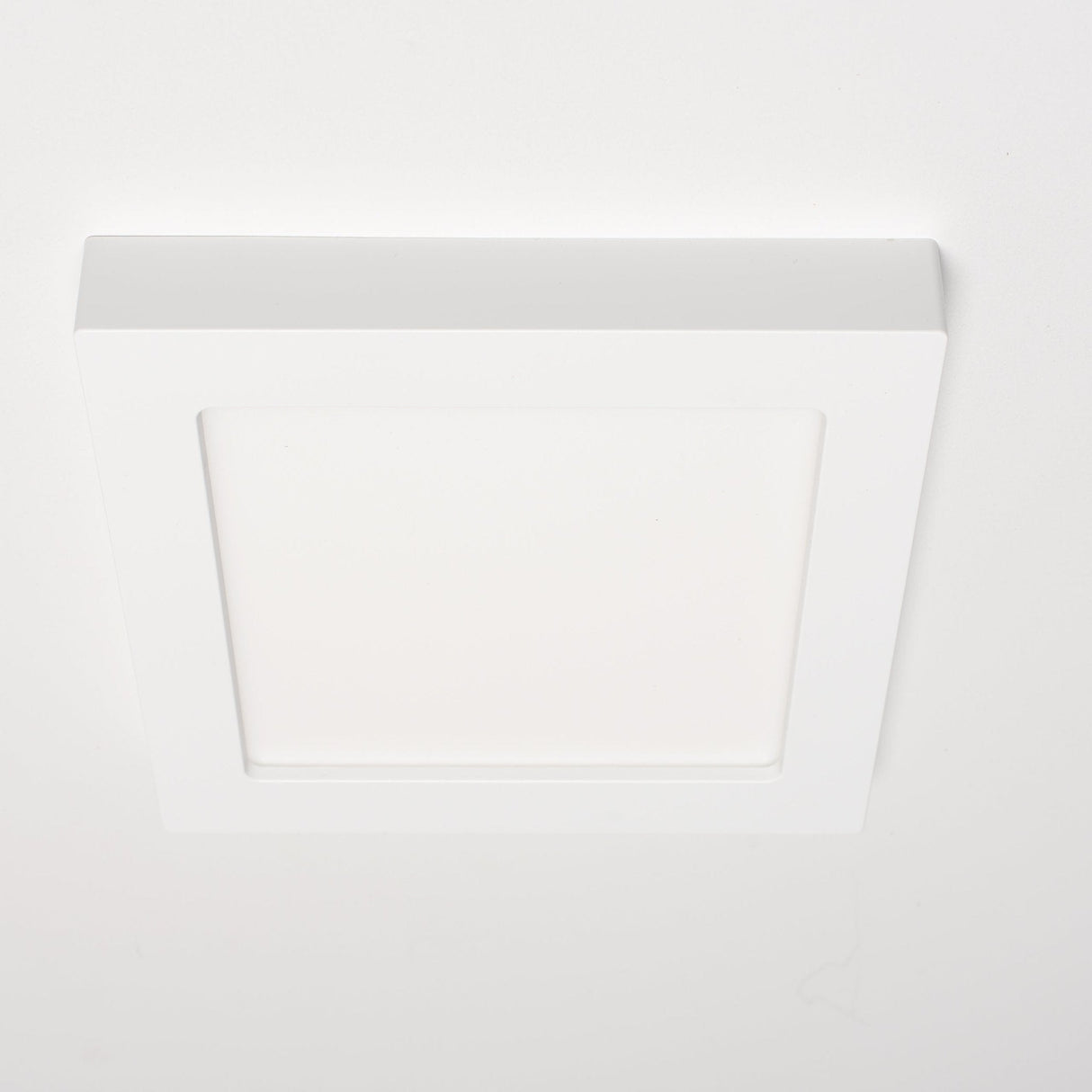 Recessed/Surface-mounted LED Ceiling Lamp CCT Ø 20 cm square - Dimmable - warm and cold white