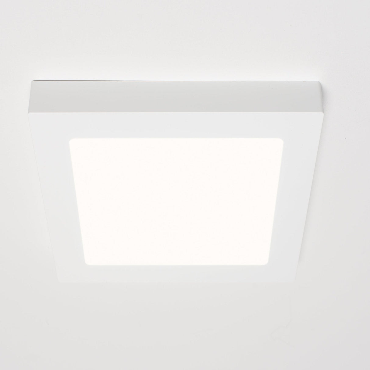 Recessed/Surface-mounted LED Ceiling Lamp CCT Ø 20 cm square - Dimmable - warm and cold white