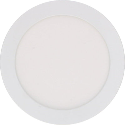 Plafonnier LED 1820 lumens – 18 W – Blanc chaud 3000 K, blanc froid 4000 K, blanc lumière du jour 6000 K – Dimmable – IP44 – Ø240 mm – Encastré ou en saillie