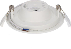 LED Inbouwspot Ø10cm - 500 Lumen - 6W - Dimbaar - Instelbaar Warmwit 3000K / Koelwit 4000K / Daglichtwit 6000K - Inbouw en Opbouw - IP44