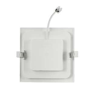 Einbaustrahler quadratisch 22x22cm | LED-Downlight 18W=140W traditionelle Beleuchtung 6000K