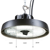 Industriële led verlichting 150W 21000lm 5000K IP65 met verstelbare ophangbeugel