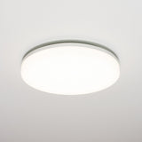 Industrial Waterproof LED Ceiling Lamp ø 33 cm - For Indoor &amp; Outdoor Use - Cool White
