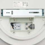 Industrial Waterproof LED Ceiling Lamp ø 33 cm - For Indoor &amp; Outdoor Use - Cool White