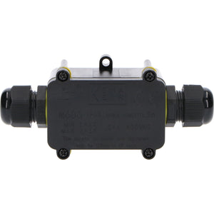 Waterproof Junction Box IP68 - I-Connector - For Cables 4-12mm - Black